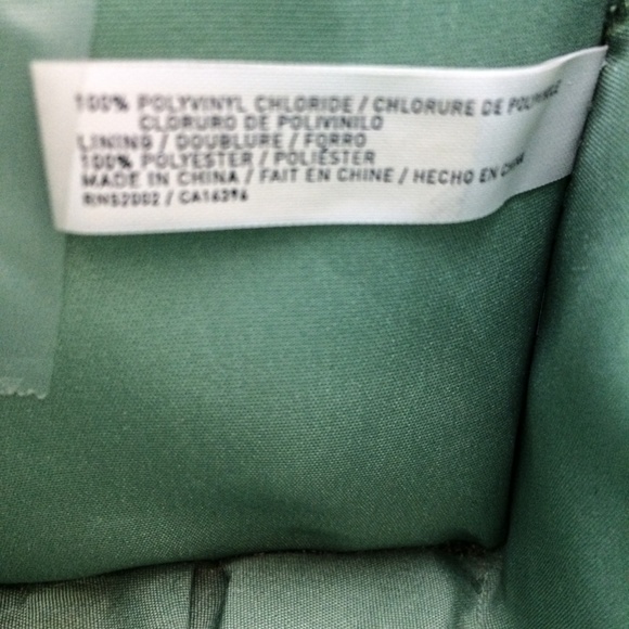 Vintage LIZ CLAIBORNE Faux Reptile Turquoise Bag - Picture 8 of 8